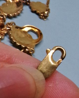 ARGENTO 925 collana etruscan revival