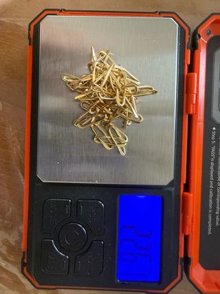 Cadena de oro macizo