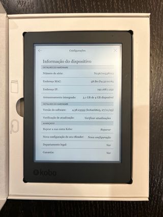 Kobo Aura Edição 2 com caixa