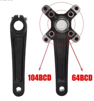 Bielas Bicicleta MTB