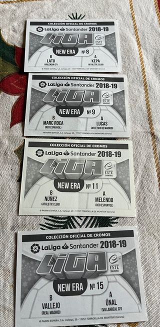 Cromos de fútbol LaLiga