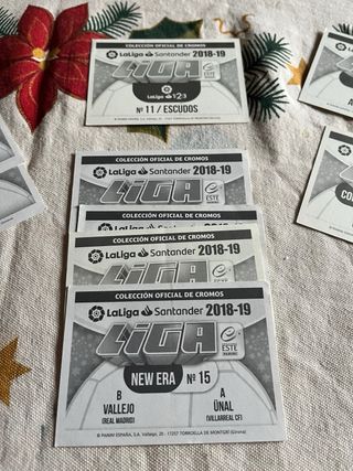 Cromos de fútbol LaLiga