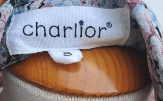 Camisa floral manga larga