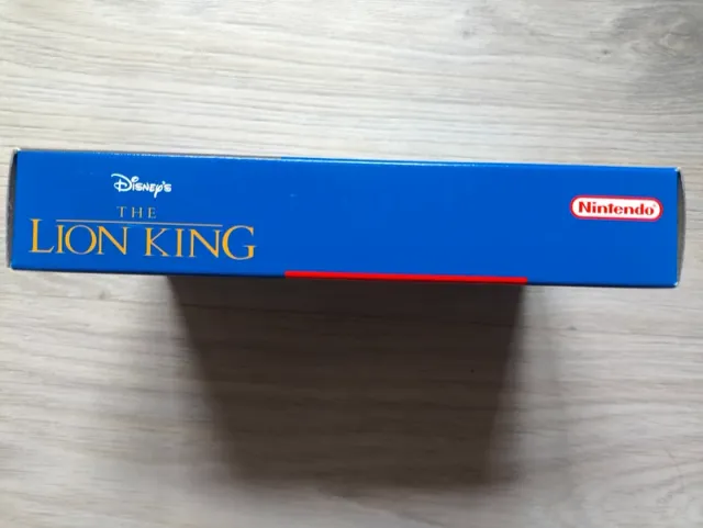 Juego el rey leon the lion king Snes pal nuevo