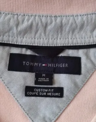 Polo Tommy Hilfiger Talla M Rosa