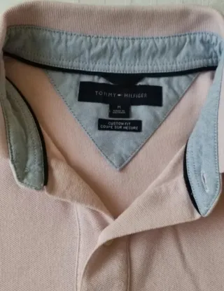 Polo Tommy Hilfiger Talla M Rosa