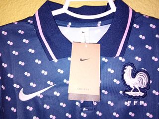 Polo Nike Francia Azul/Rosa