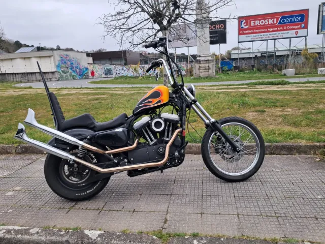 Harley Davidson Sportster estilo Chopper 1200