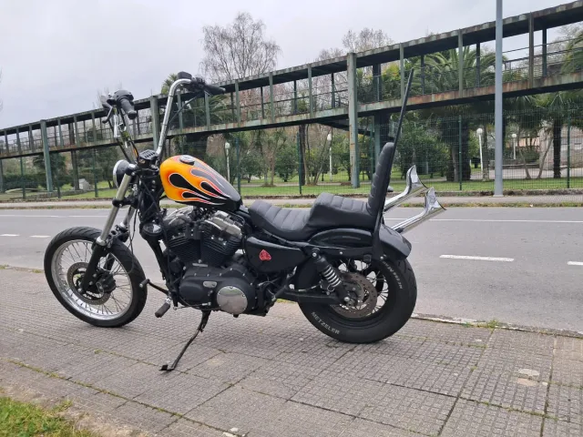 Harley Davidson Sportster estilo Chopper 1200