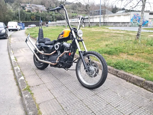 Harley Davidson Sportster estilo Chopper 1200