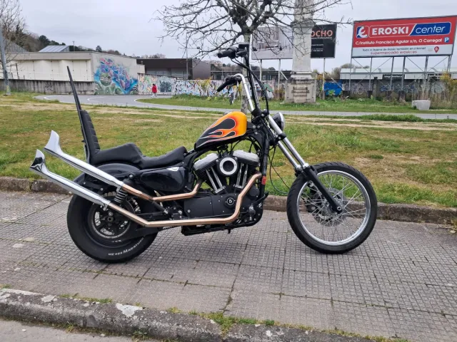 Harley Davidson Sportster estilo Chopper 1200