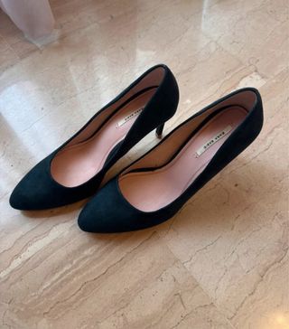 Zapatos de tacón negros Zara