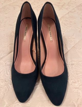 Zapatos de tacón negros Zara