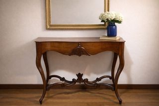 Consola Antigua Madera Luis XV