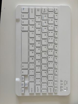 Teclado Inalámbrico Bluetooth Blanco