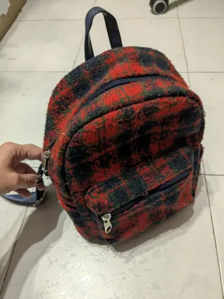 Mochila cuadros escoceses