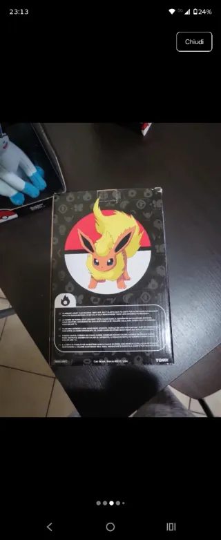 Peluche Flareon Pokémon