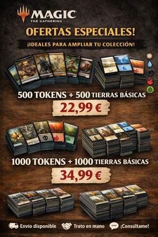 Magic the Gathering: Tokens y Tierras Básicas