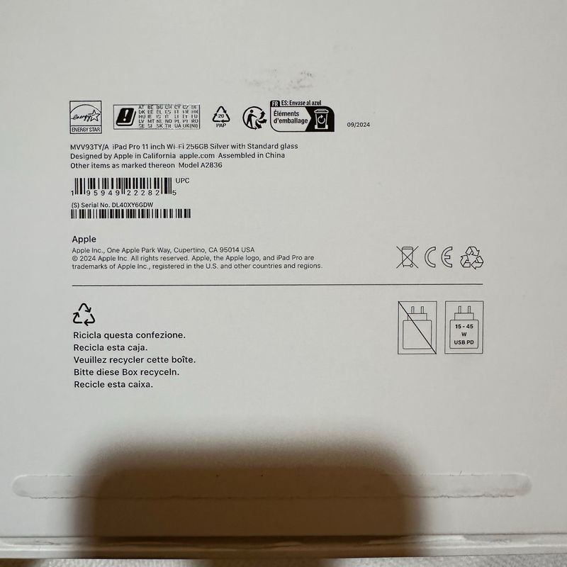 Caja iPad Pro Apple afbeelding 4