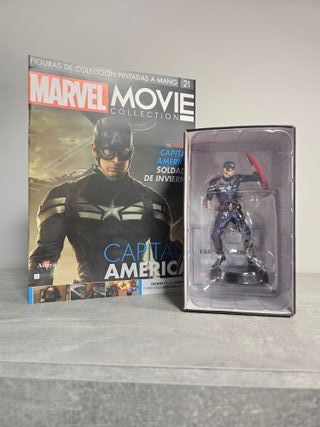 Figura Marvel Altaya - 21 CAPITAN AMERICA