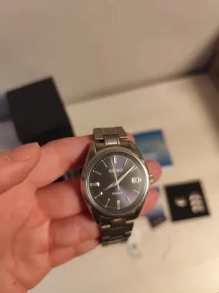 Seiko Titanio Reloj Hombre