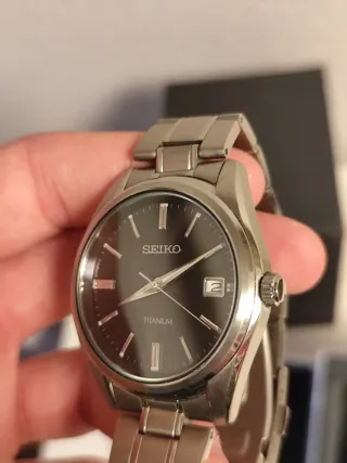 Seiko Titanio Reloj Hombre