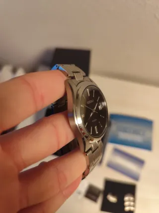 Seiko Titanio Reloj Hombre