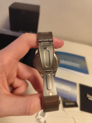 Seiko Titanio Reloj Hombre