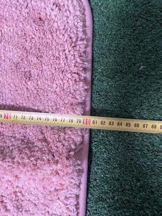 Alfombra Baño Antideslizante Rosa