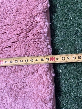 Alfombra Baño Antideslizante Rosa