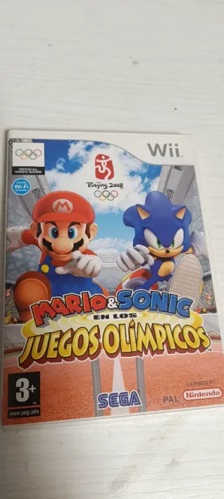 Nintendo Wii+ juego Mario & Sonic y Accesorios