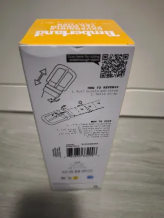 Cinturón Timberland Cuero Reversible Negro/Marrón