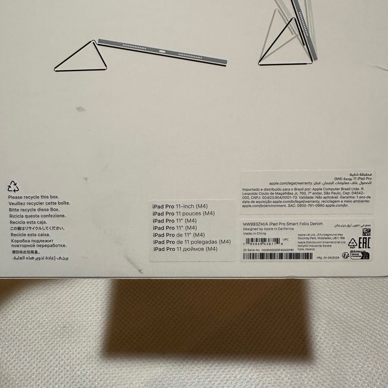 Caja iPad Pro Smart Folio Apple afbeelding 3