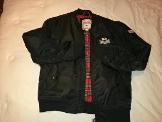 Cazadora Lonsdale Negra Talla L