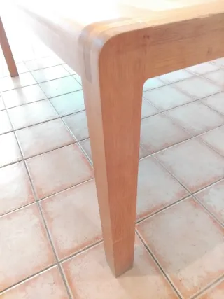 Mesa de comedor de madera Habitat