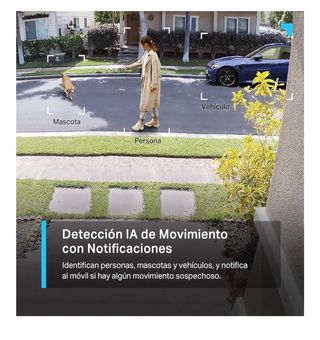 Cámara Vigilancia Tapo Inalámbrica Exterior 2K