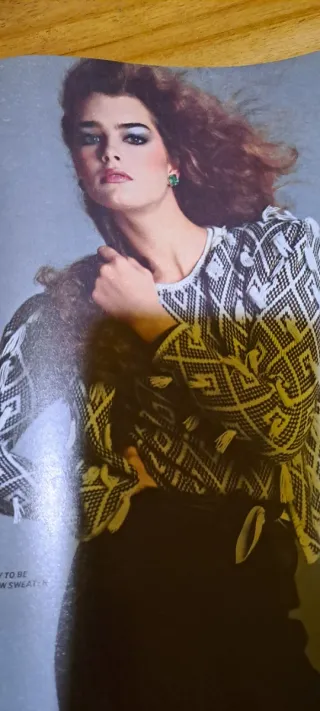 Vogue 1980 Brooke Shields