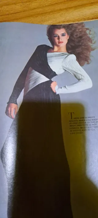 Vogue 1980 Brooke Shields