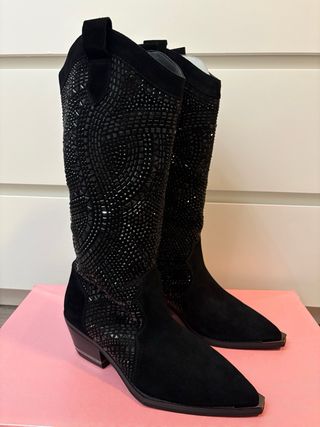 Botas mujer negras Alma en Pena Talla 38