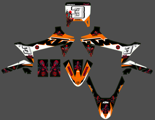 Kit Pegatinas KTM SX e2