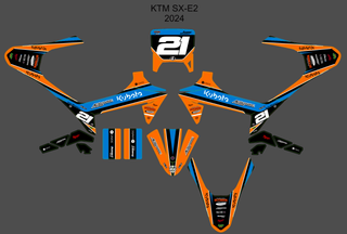 Kit Pegatinas KTM SX e2