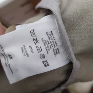 Chaqueta blazer H&M beige hombre