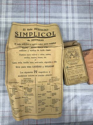 Lote 3 Cajas Tintes Iberia y Heraldo