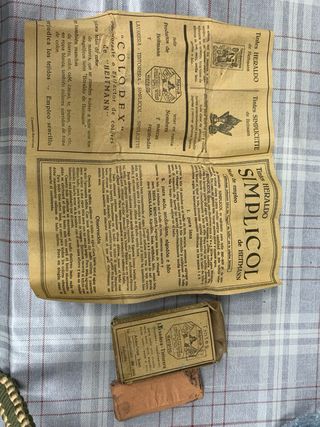 Lote 3 Cajas Tintes Iberia y Heraldo