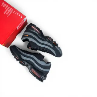 Nike Air Max 95 Black Grey Safety Orange EU 44.5