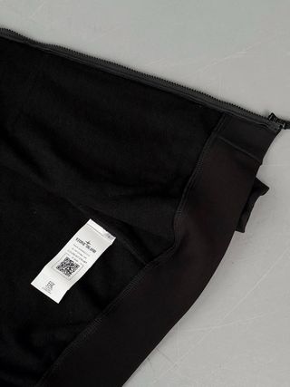 Sudadera Stone Island Negra Cremallera