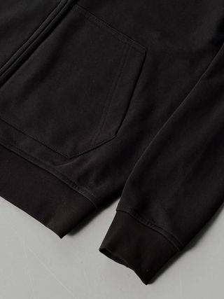 Sudadera Stone Island Negra Cremallera