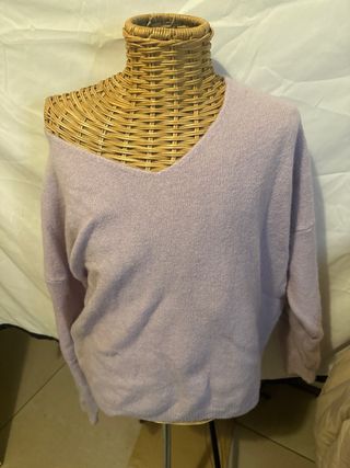 Maglione Guts & Gusto Lilla Taglia Unica