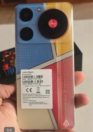 Zte nubia music factura y garantia