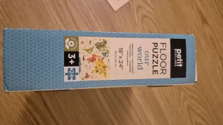 Puzzle Mapa Mundo Infantil Petit Collage